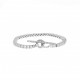River Bracelet with its alluring toggle clasp sets with cubics zirconia.