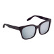 Elsa Lee Paris sunglasses, modern square frame made of plastic and in black color