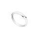 Simply designed wedding ring for men by Elsa Lee Paris, crafted in sterling silver 