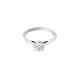 Bague Elsa Lee Paris, collection Tradition, en argent 925 et oxyde de ZIrconium serti quatre griffes