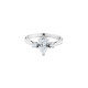 Bague Elsa Lee Paris, collection Tradition, argent massif et Zirconiums taille poire