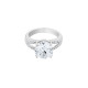 Bague Elsa Lee Paris, collection Tradition, en argent massif et oxydes de Zirconium éclatants