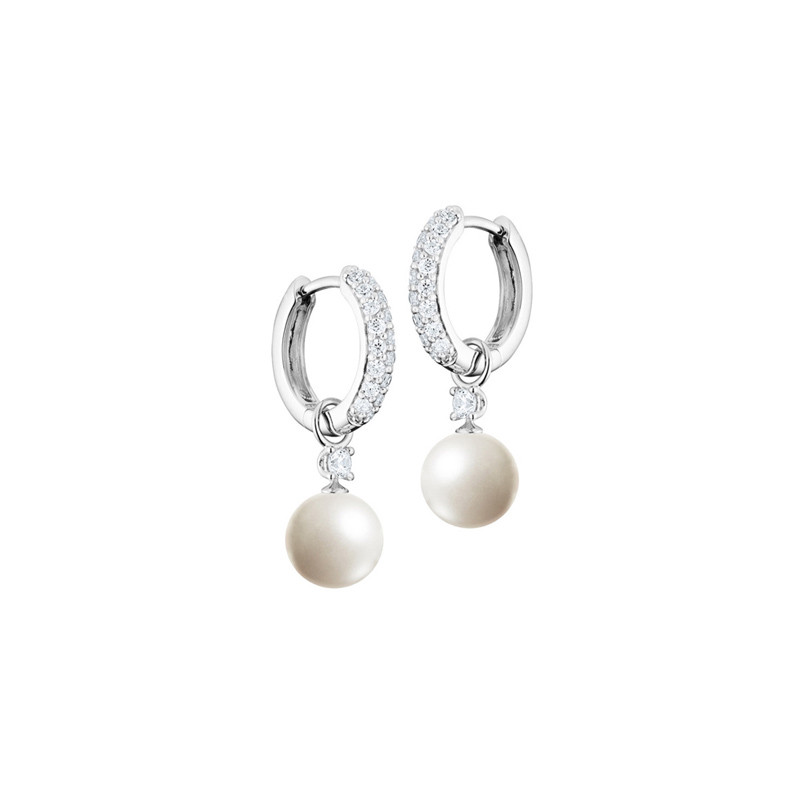 Boucles d'Oreilles Fantaisie avec pendant et Perles - Classy - La