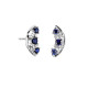 Boucles d'oreilles Saphir