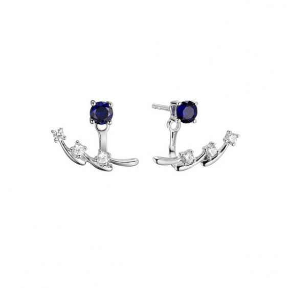 Boucles d'oreilles Saphir