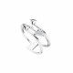 Silver Arrow ring in 925 silver by Elsa Lee Paris 