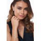 Be my Valentine sterling silver bracelet from Elsa Lee Paris, with heart shape, Cubic Zirconia and white pearls