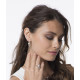 Elsa Lee Paris sterling silver earrings from our Heavenly collection, with white pearls and Zirconia