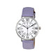 Montre femme bracelet cuir violet