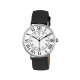 Montre femme bracelet cuir noir