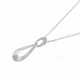 Collier Elsa Lee Paris, motif Infinity en Argent 925