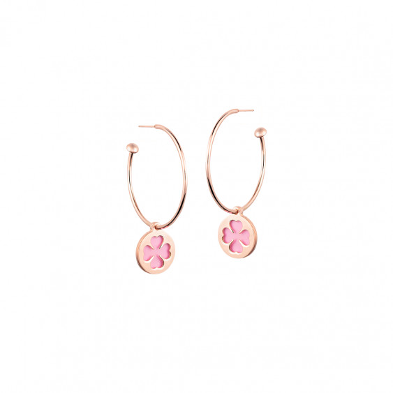 Clover Hoop Earrings