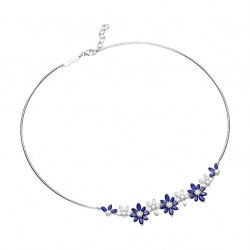 Collier Jonc Saphir Daisy