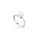 Bague Parfaite Elsa Lee Paris, en argent 925 et oxyde de ZIrconium serti griffes