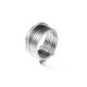 Bague Eden Elsa Lee Paris, collection Tendance, oxydes de Zirconium sur une spirale