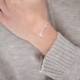 Bracelet coeur en argent 925 de la collection Capucine