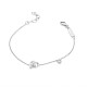 Bracelet coeur en argent 925 de la collection Capucine