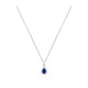 Marine Sapphire Necklace