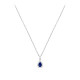 Marine Sapphire Necklace