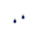 Marine Sapphire Earrings