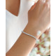 Silver River bracelet by Elsa Lee Paris from the Timeless Tradition silver jewelleries collection