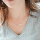 La Vie en Rose Onde Necklace