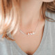 La Vie en Rose Onde Necklace