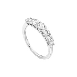 Bague Solveig Elsa Lee Paris en argent 925 avec 7 oxydes de Zirconium