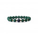 Feng Shui bracelet in green malachite and lapis lazuli for protection. Discover all our bracelet online