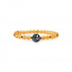 Bracelet Citrine et charms arbre de vie. Bracelet Chakra et pierres de protection jaune