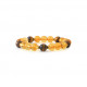 Bracelet Citrine et Oeil du Tigre par ELSA LEE PARIS. Bracelet Feng Shui et protecteur jaune