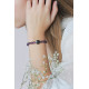 Bracelet Améthyste et Arbre de Vie. Bracelet Feng Shui et protecteur violet par Elsa Lee collection Talisman