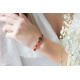 Bracelet Arbre de Vie et Cornaline. Bracelet Feng Shui et protecteur rouge