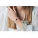 Bracelet Quartz Rose et Bouddha par Elsa Lee Paris. Bracelet Feng Shui et protecteur rose quartz