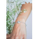 Bracelet 3 boules sphériques design en argent 925 par Elsa Lee Paris - bracelet volume design idée cadeau pour femme
