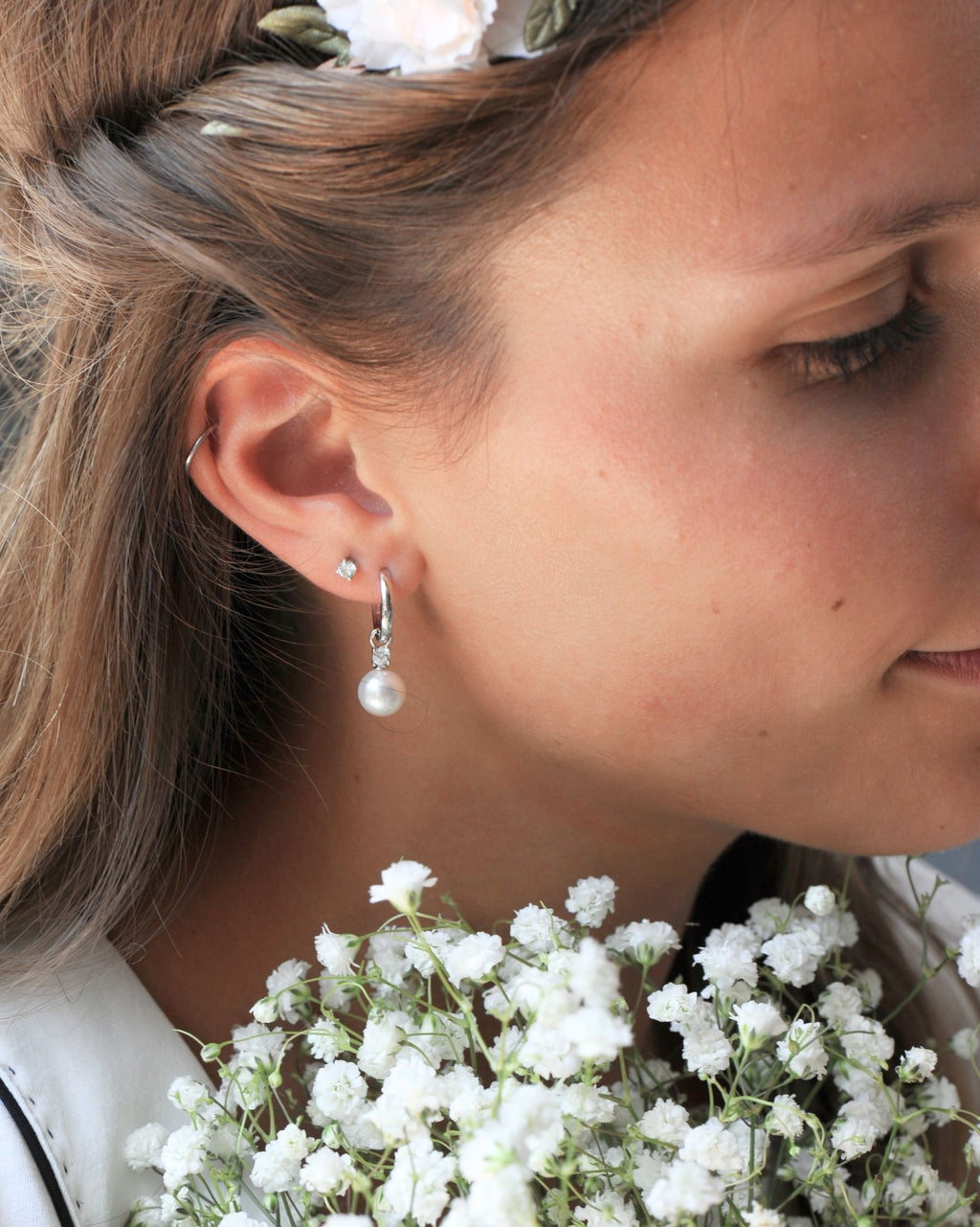 Boucles d’oreilles Pureté