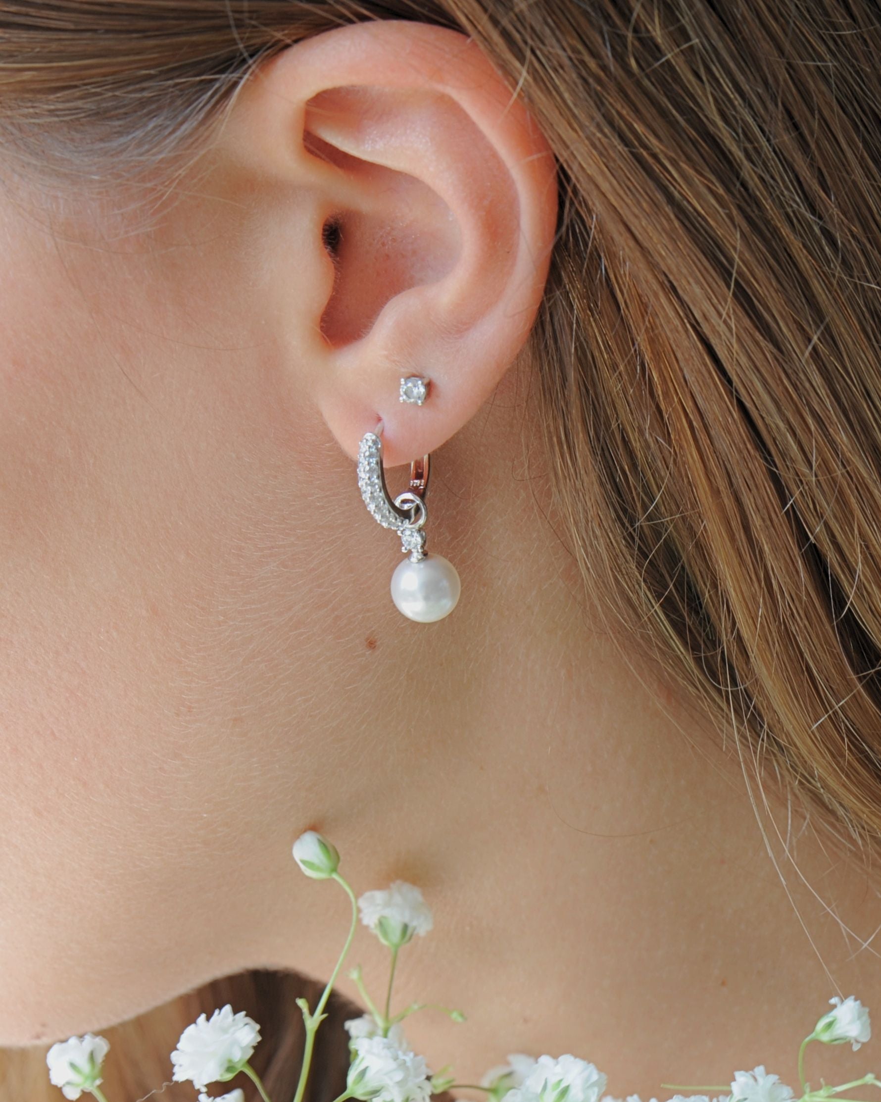 Boucles d’oreilles Pureté