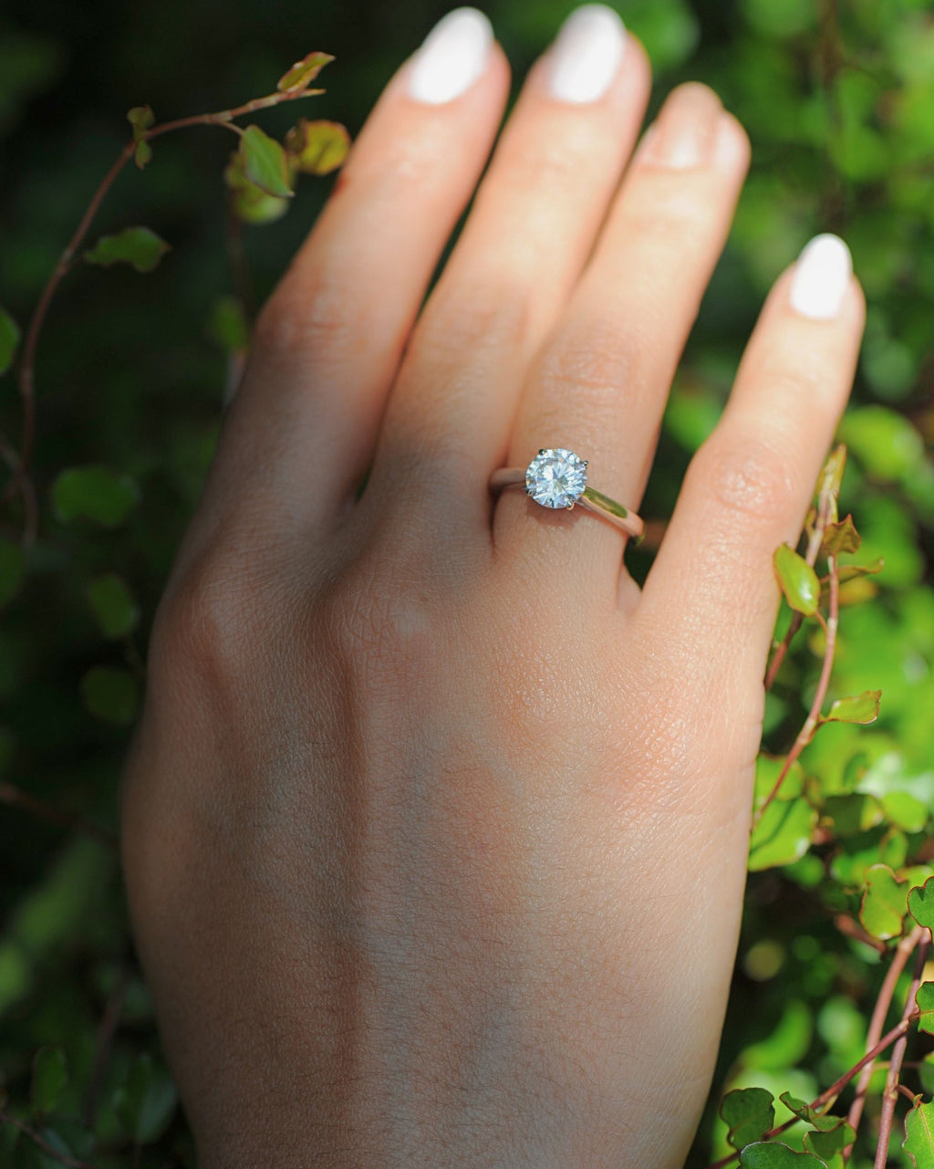 Solitaire Ring – 925 Silver
