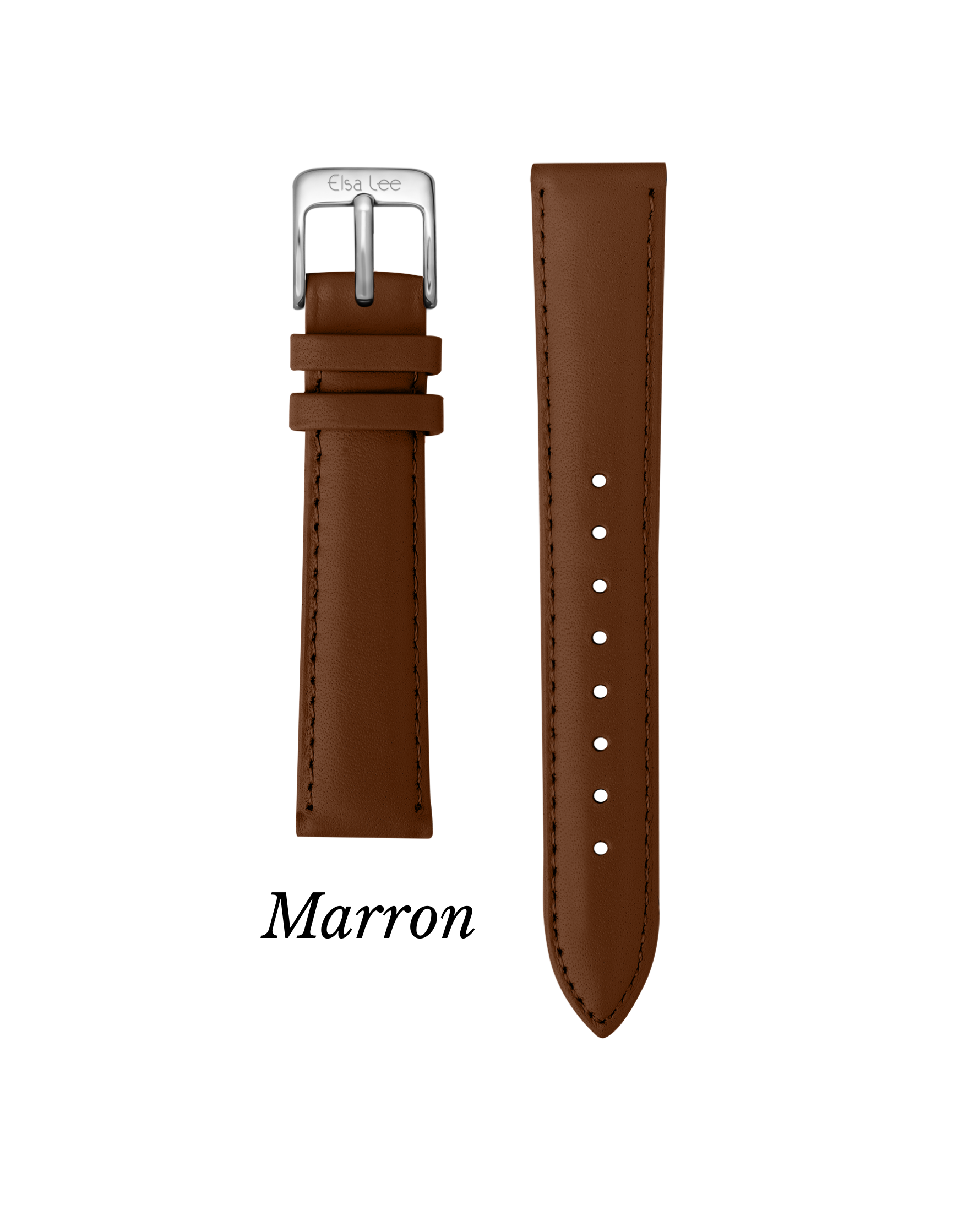 Bracelet Cuir Interchangeable – Compatible Montres Selene, Gaia, Ariane & Aurore