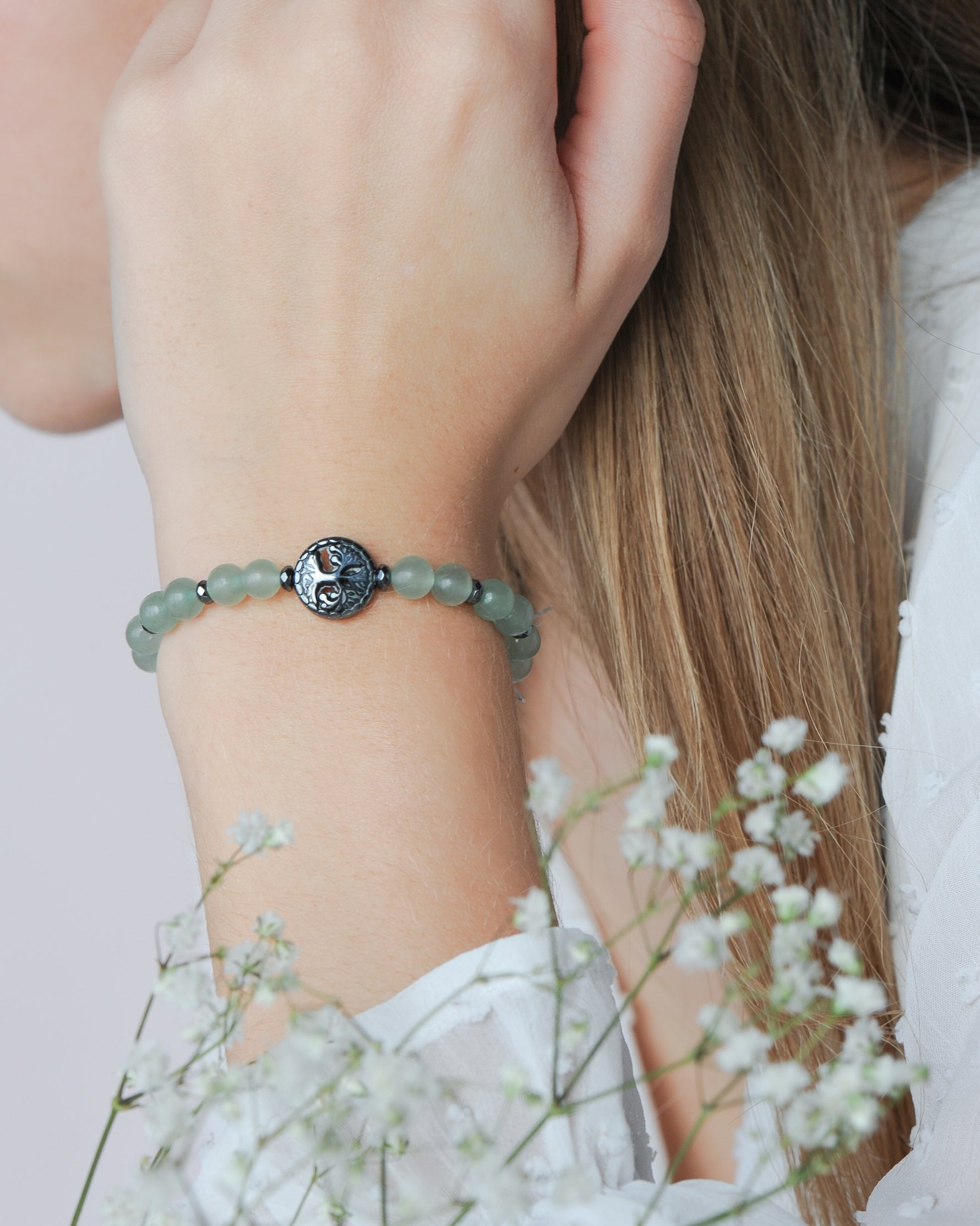 Bracelet Aventurine Arbre de Vie