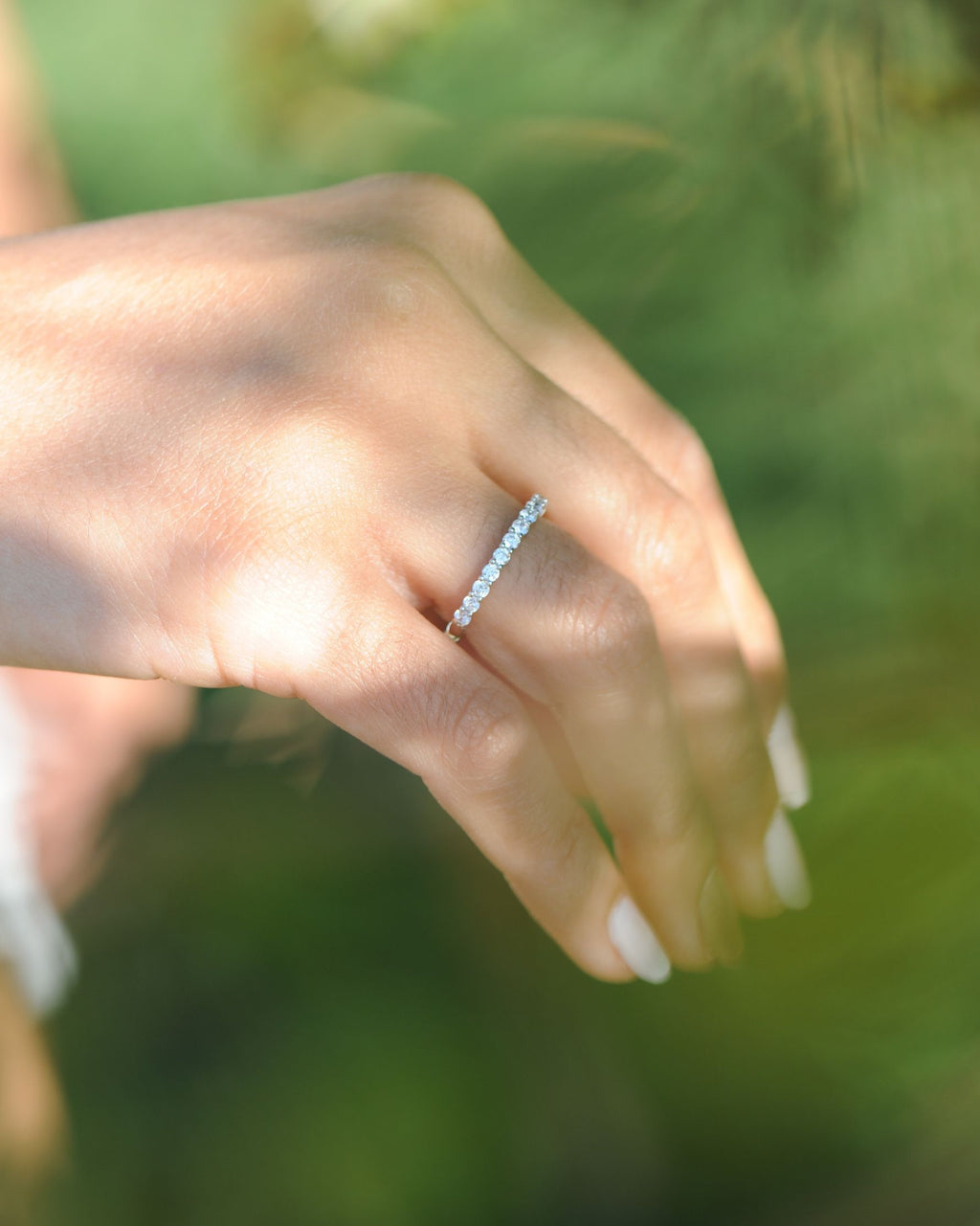 Tradition half-turn wedding ring – 925 silver