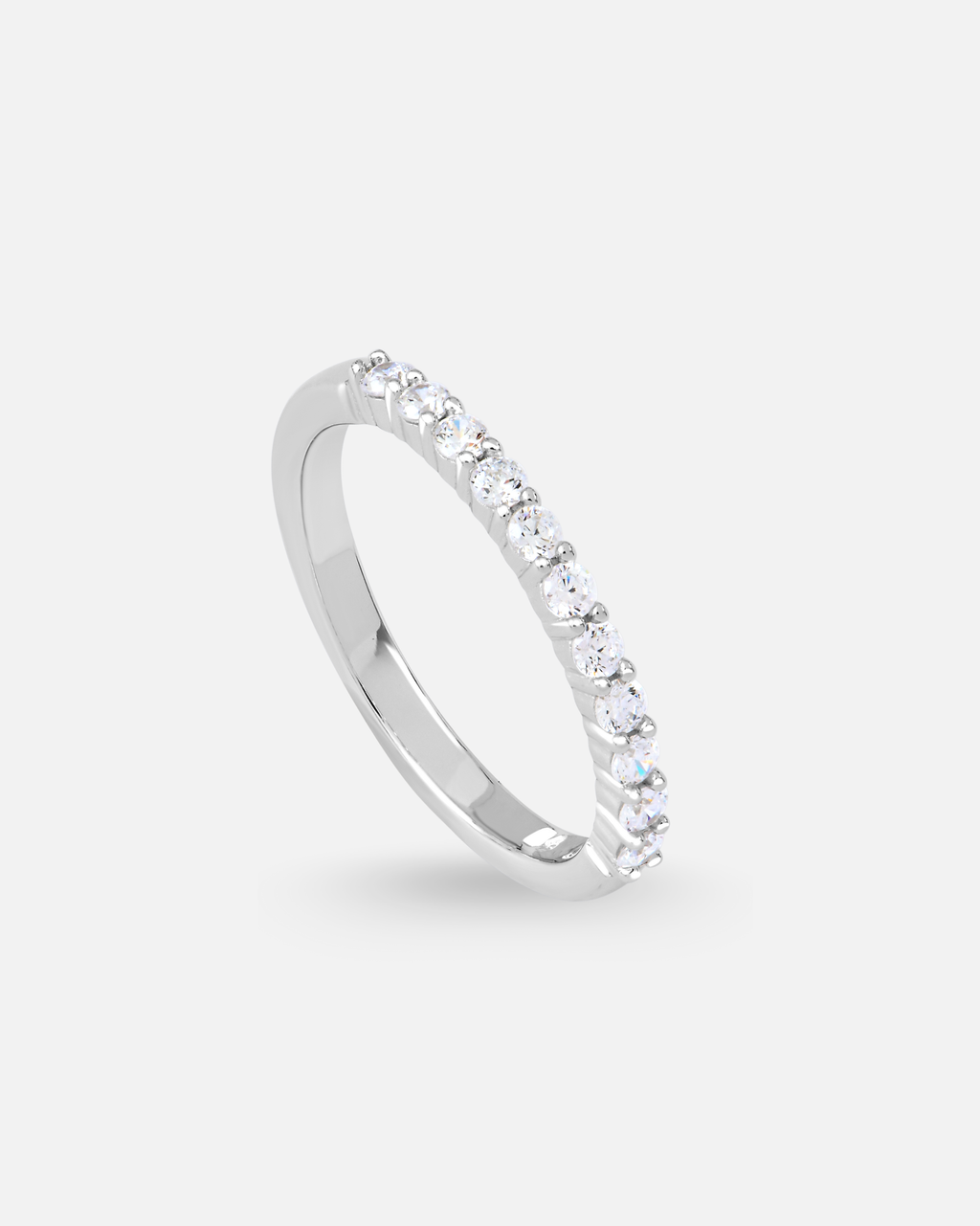 Tradition half-turn wedding ring – 925 silver