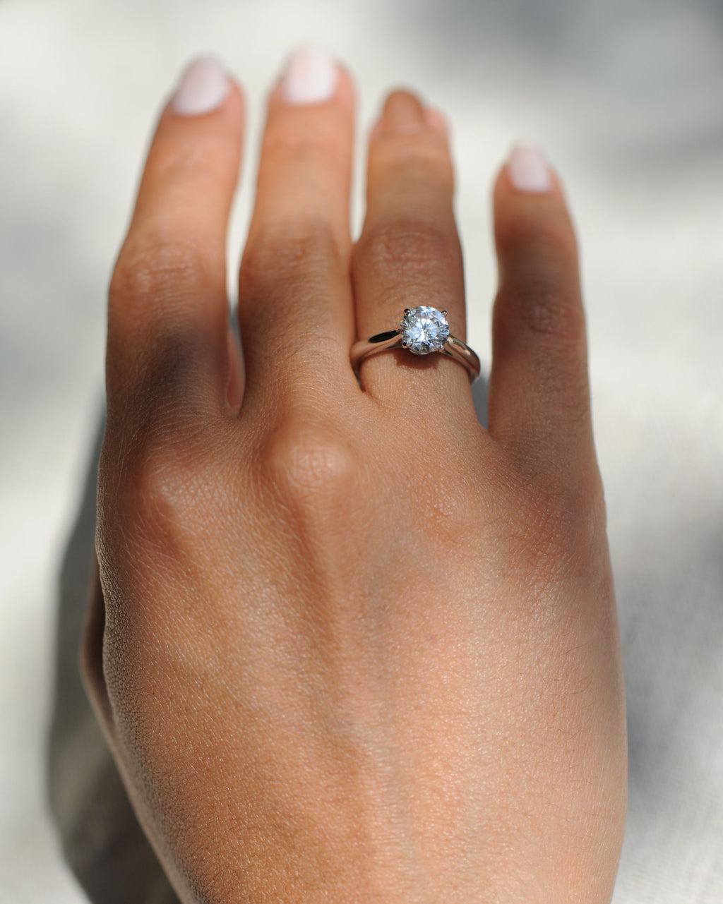 Solitaire Ring – 925 Silver