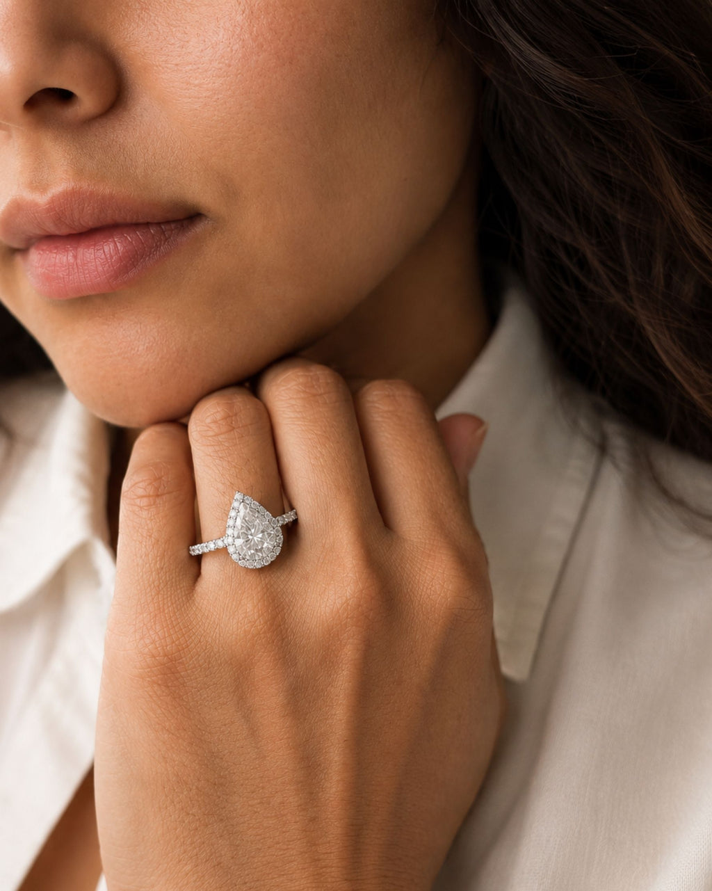 Bague Tradition en argent 925 et oxydes de zirconium