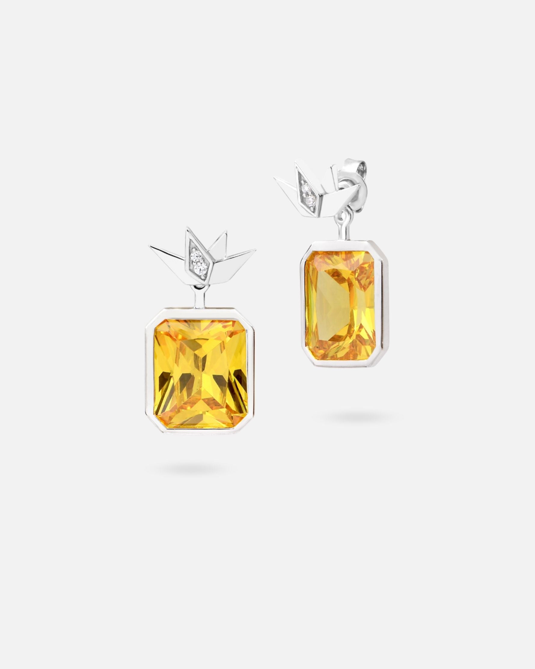 Boucles d’oreilles Origami