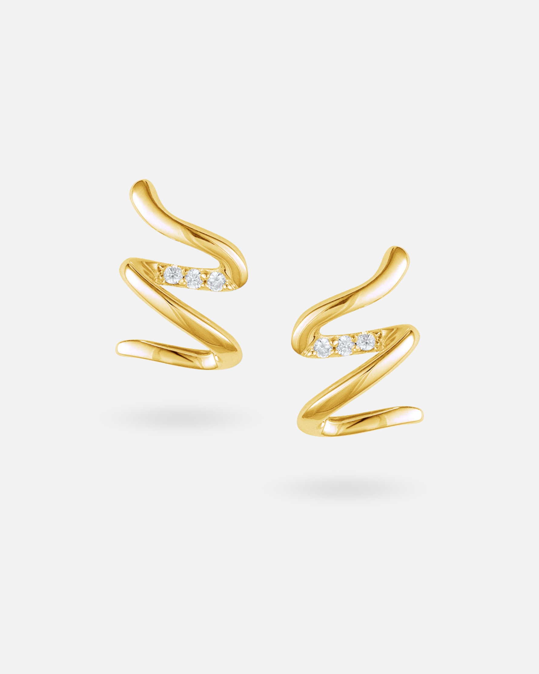 Boucles d’oreilles puces Heartbeat