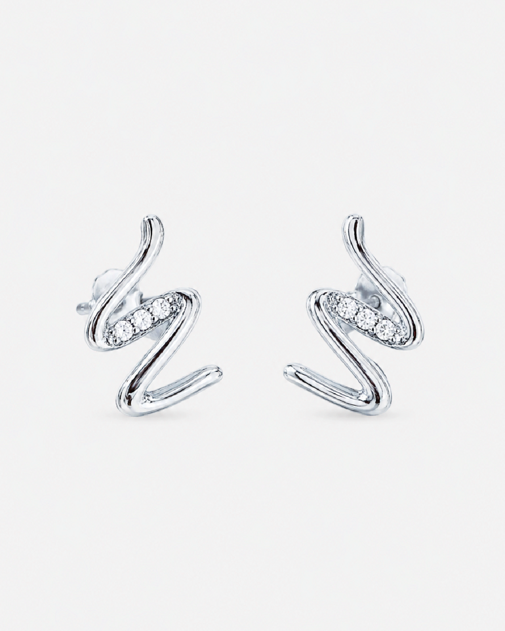 Boucles d’oreilles puces Heartbeat