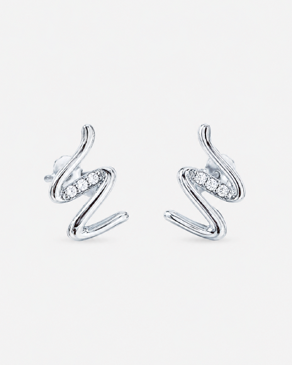 Boucles d’oreilles puces Heartbeat