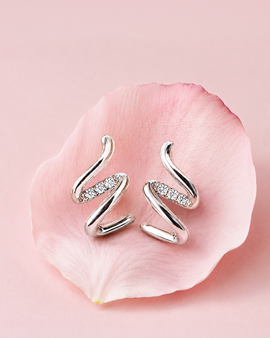 Boucles d’oreilles puces Heartbeat