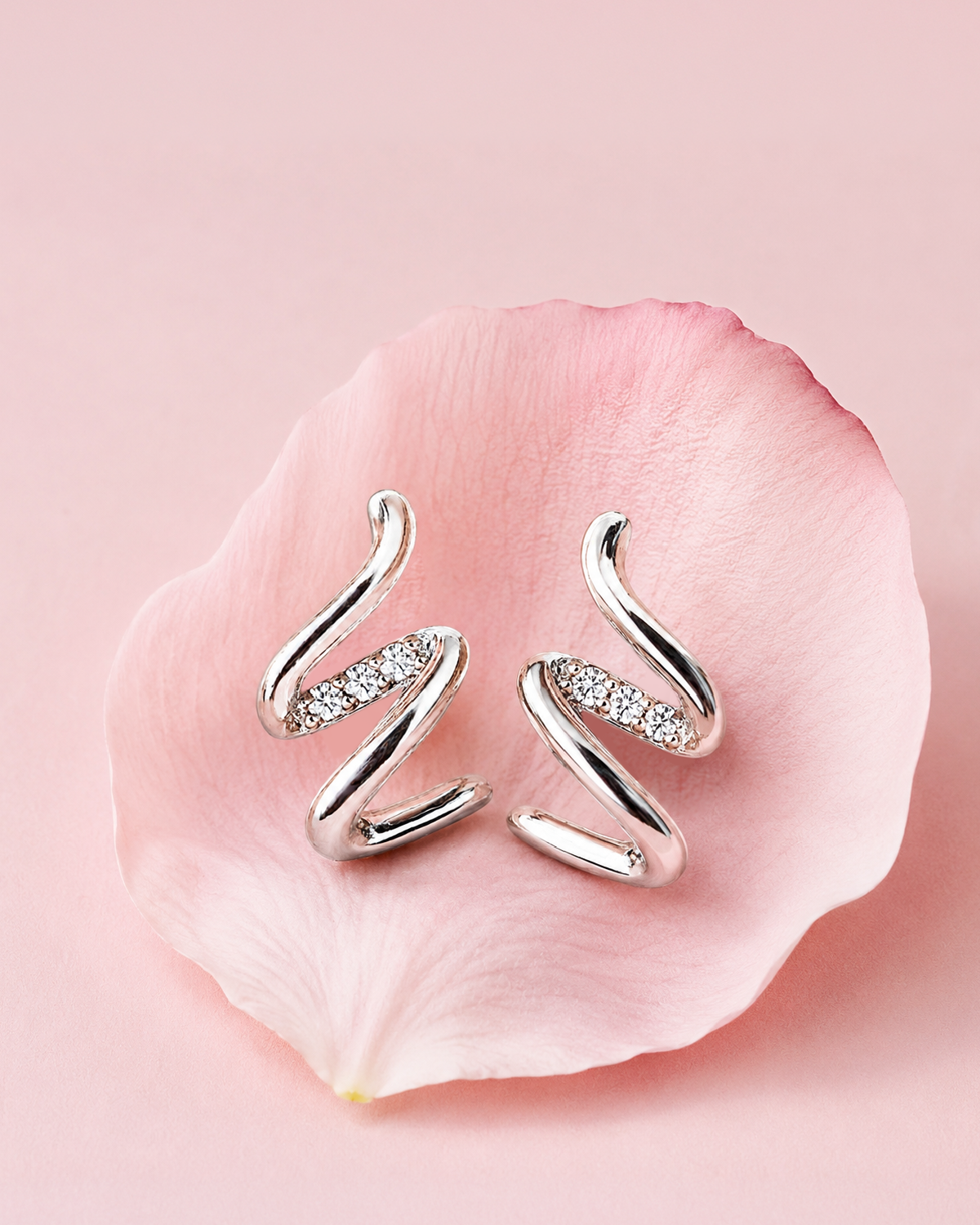 Boucles d’oreilles puces Heartbeat